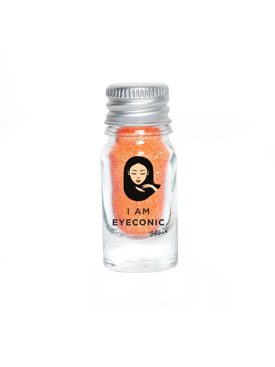 I AM EYECONIC Fine Cosmetic Glitters 4 g - Peach Bum Price in India