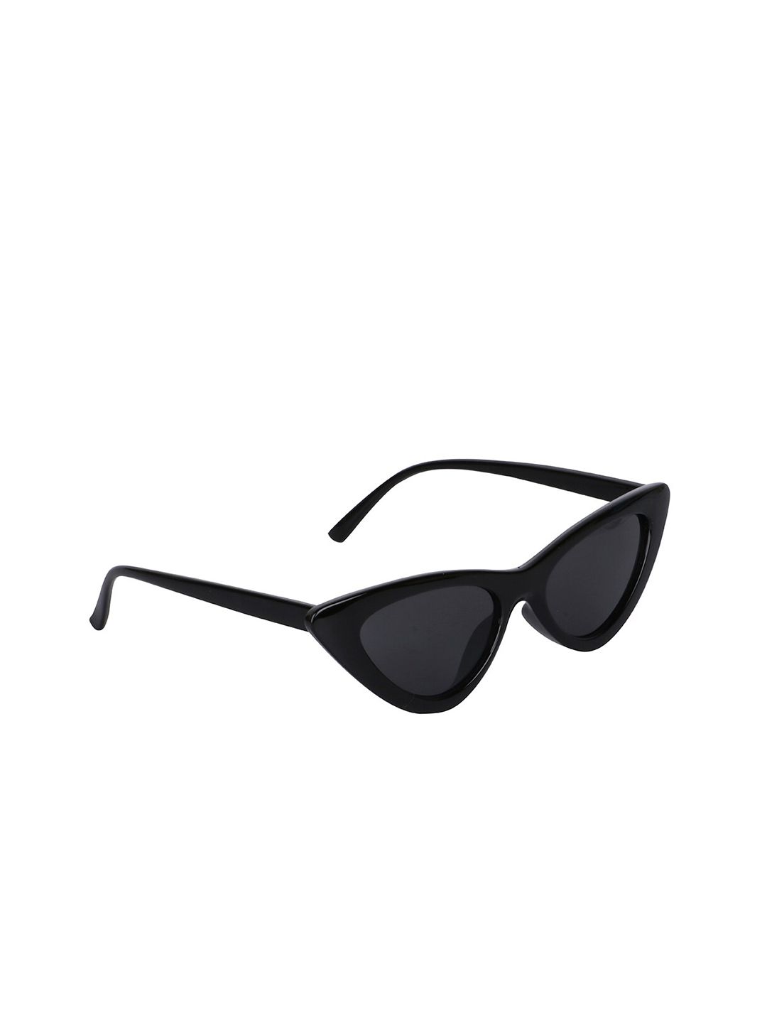 Awestuffs Unisex Black UV Protected Cateye Sunglasses CEKSASIM0818A Price in India