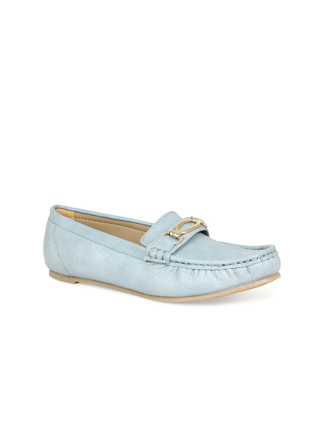 DESIGN CREW Women Grey Loafers Price in India