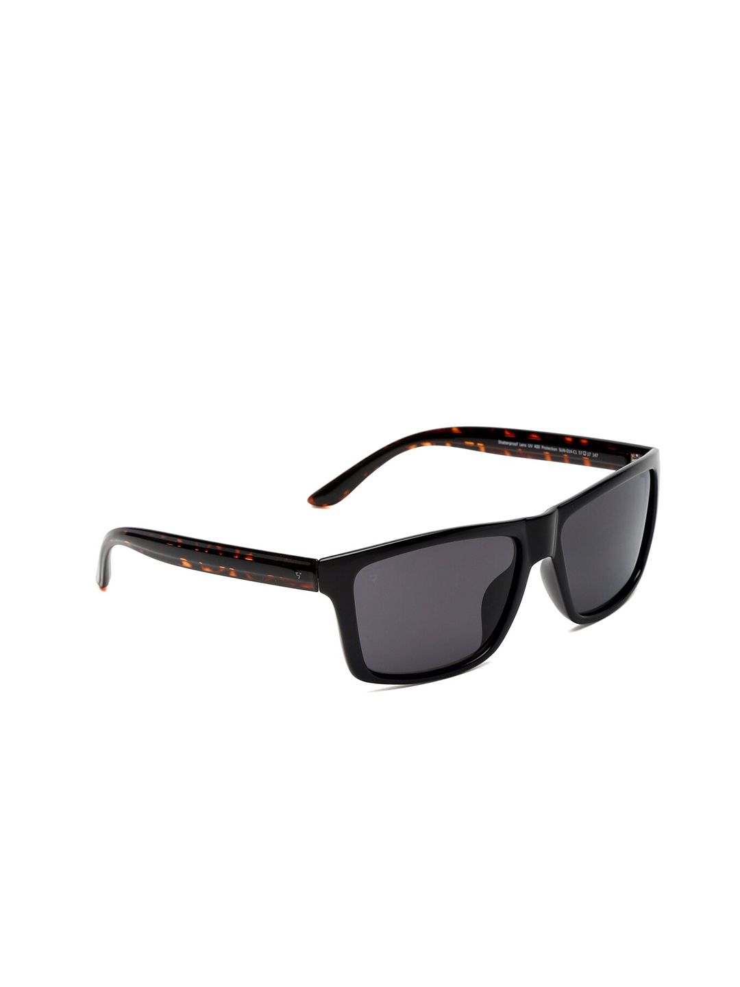 SUNNIES Unisex Black Lens & Black Sunglasses with UV Protected Lens SUNNIES-014-C1