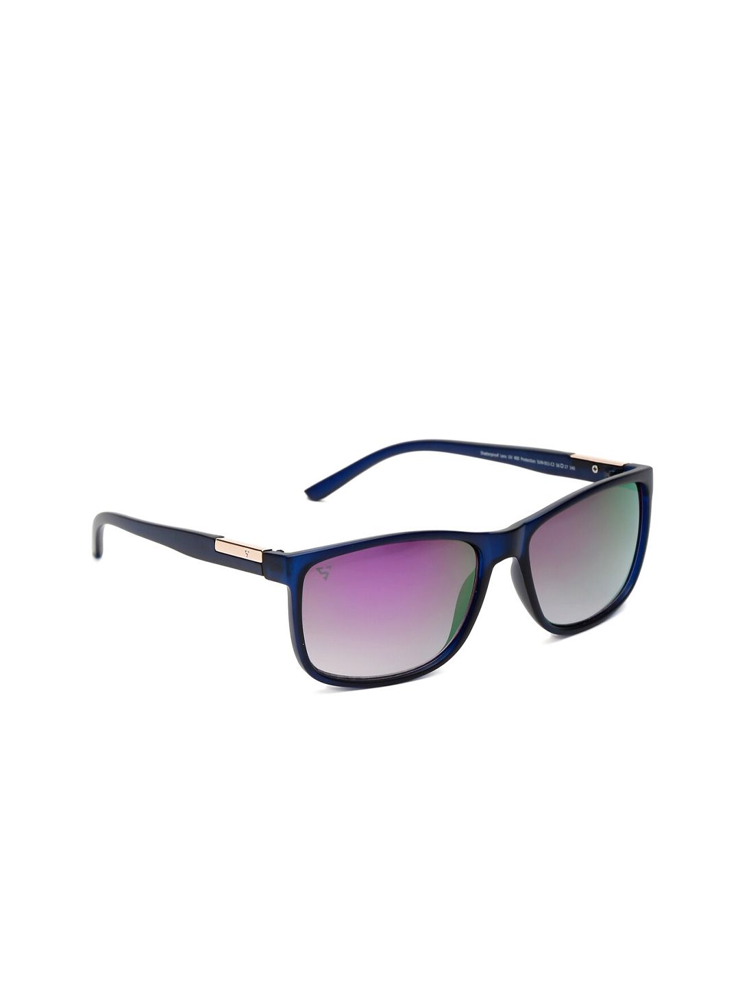 SUNNIES Unisex Mirrored Lens & Blue Sunglasses with UV Protected Lens SUNNIES-011-C2