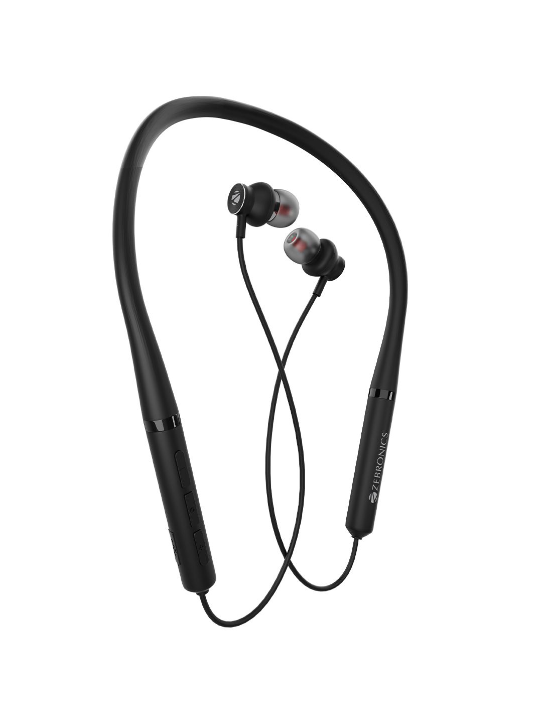ZEBRONICS Zeb-Yoga 90 Pro Wireless Bluetooth in Ear Neckband Earphone with Mic - Black Price in India