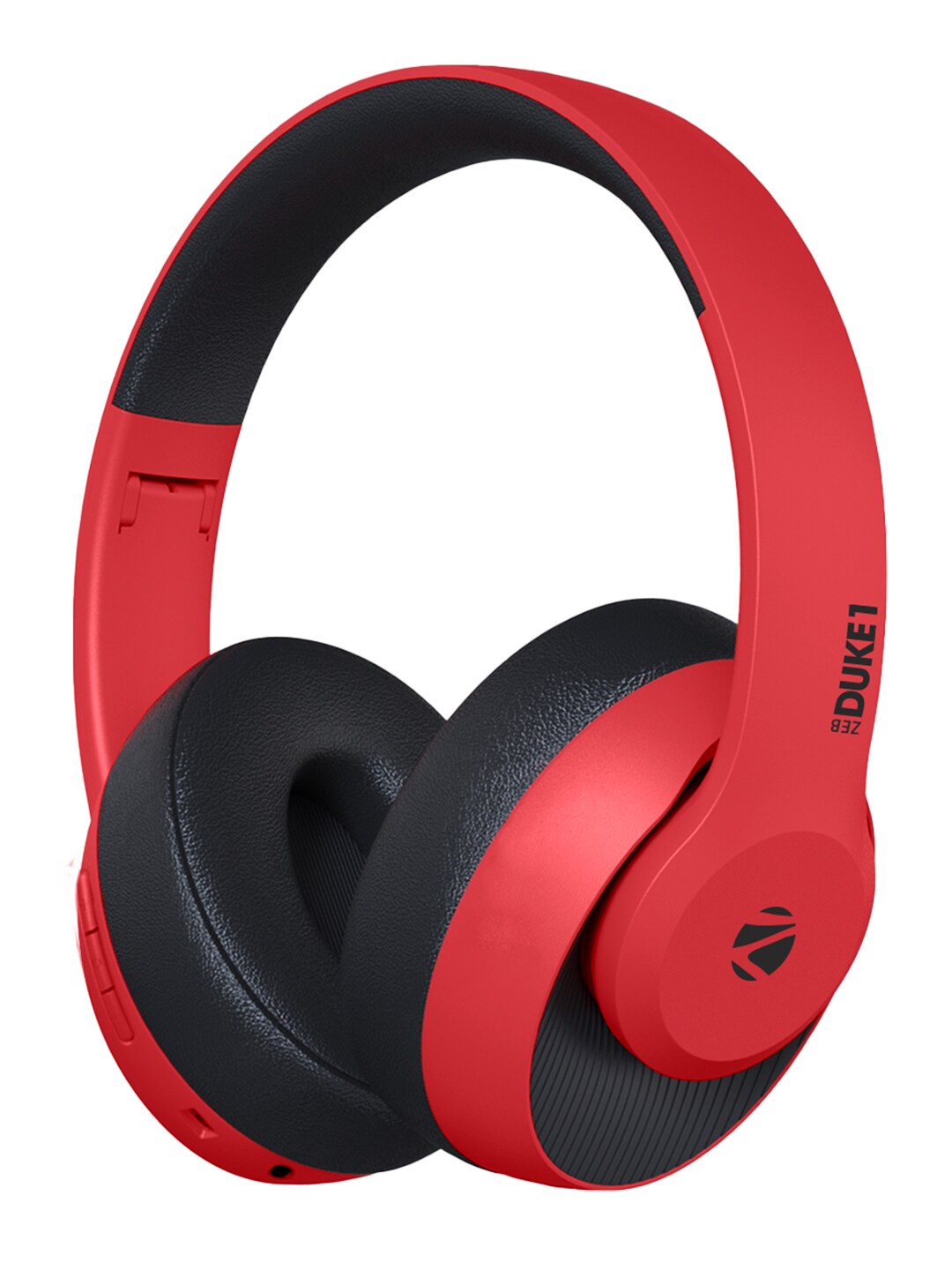 ZEBRONICS Unisex Black & Red  Zeb-Duke 1 Bluetooth 5.0 Headphone with AUX Port Price in India