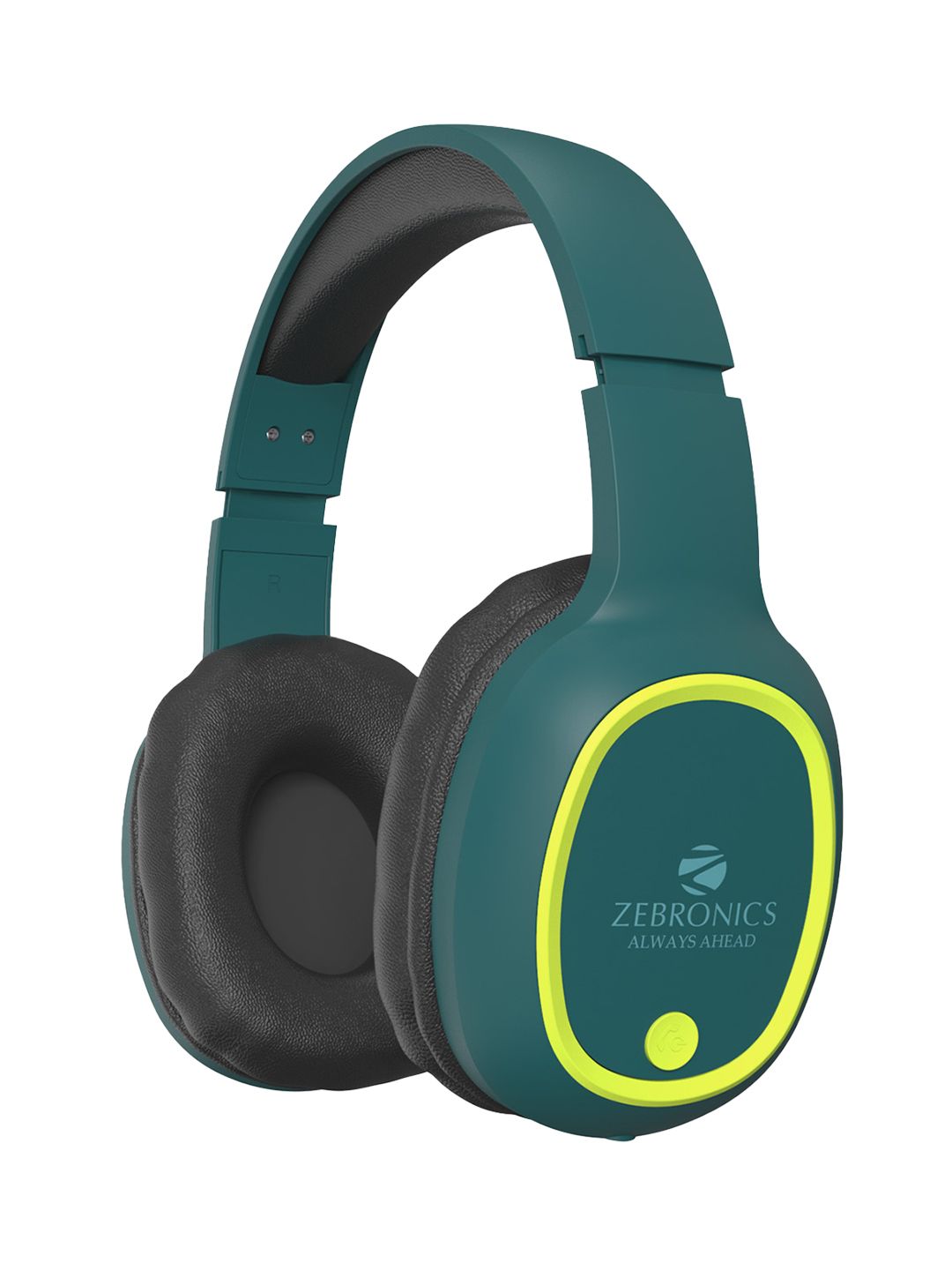 ZEBRONICS Zeb-Thunder Bluetooth Wireless On Ear Headphone-Teal Green Price in India
