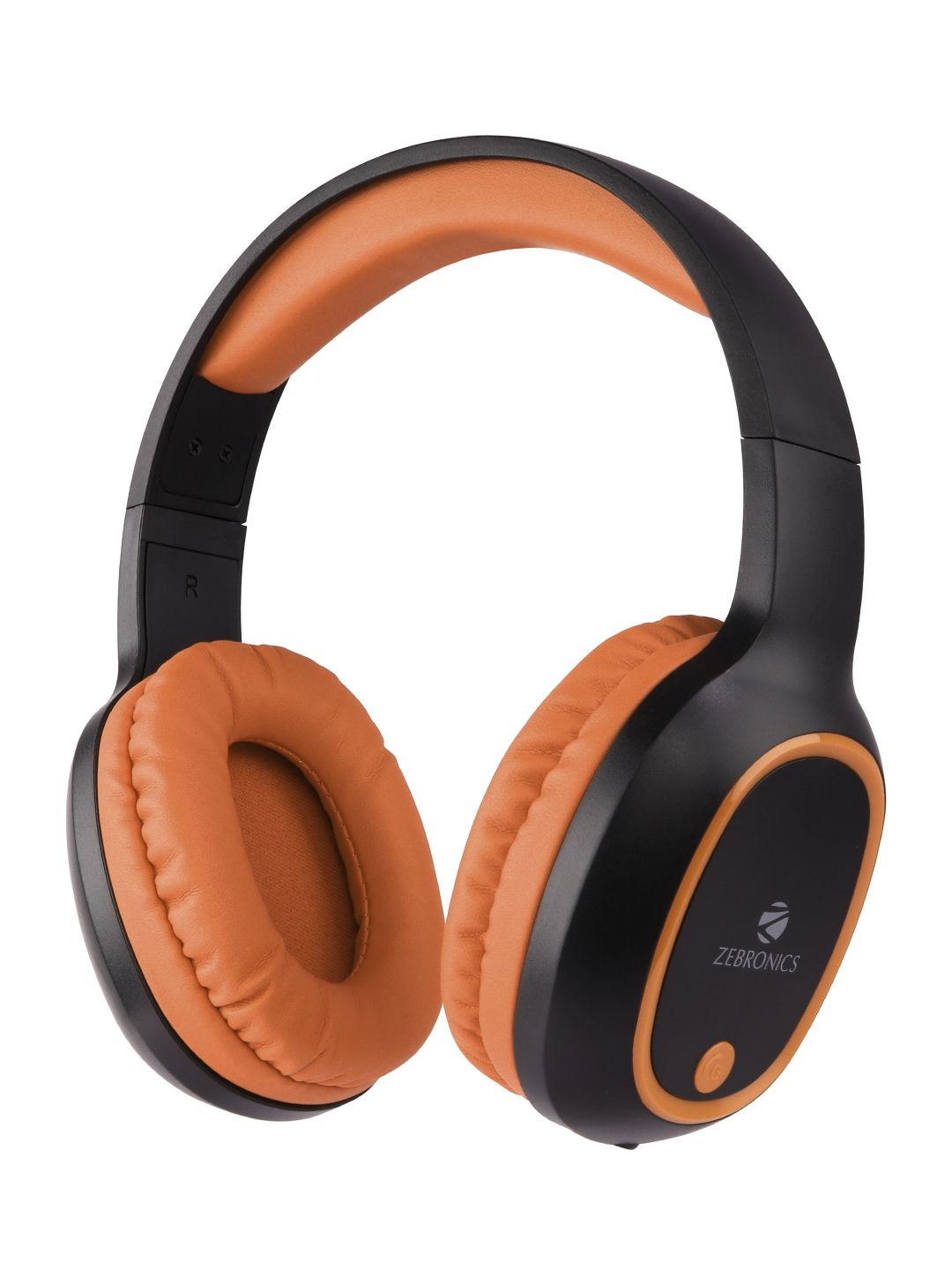ZEBRONICS Zeb-Thunder Wireless Bluetooth Over The Ear Headphone with Mic - Brown Price in India