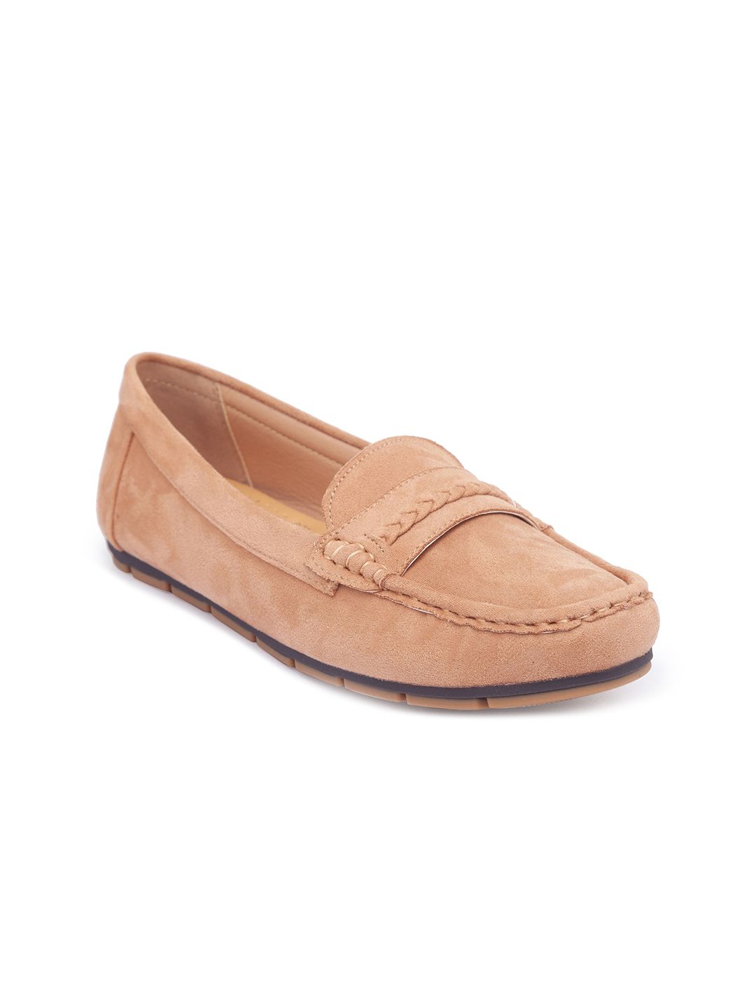CERIZ Women Brown Loafers Price in India
