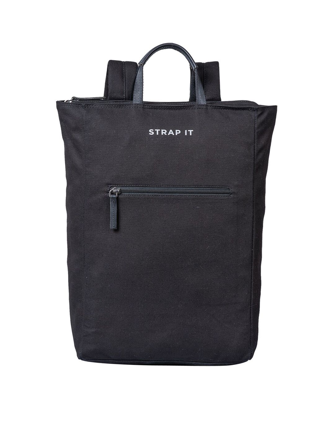 STRAP IT Unisex Black Laptop Bag Price in India