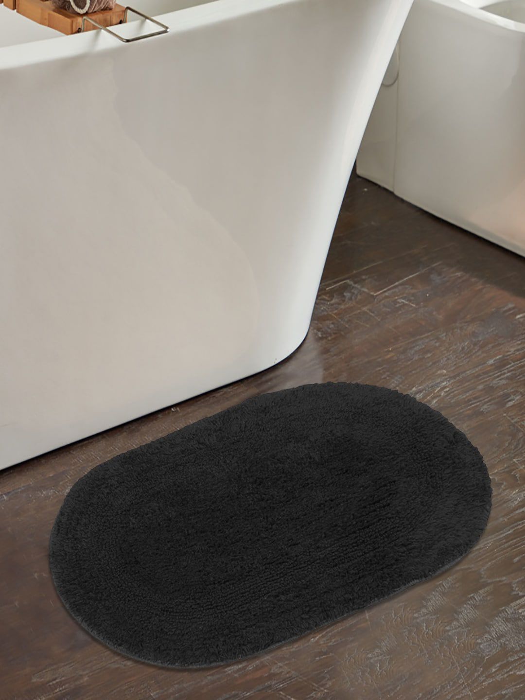 Saral Home Set Of 2 210 GSM Cotton Bath Rugs