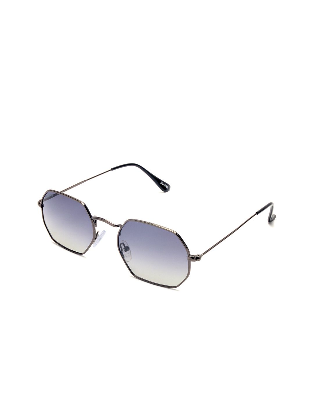 Roadies Unisex Grey Lens & Gunmetal-Toned Other Sunglasses with Polarised Lens