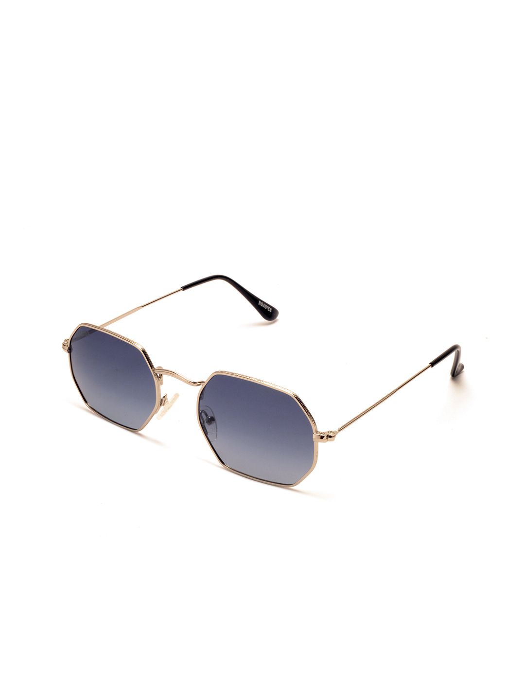 Roadies Unisex Blue Lens & Silver-Toned Other Sunglasses with Polarised Lens