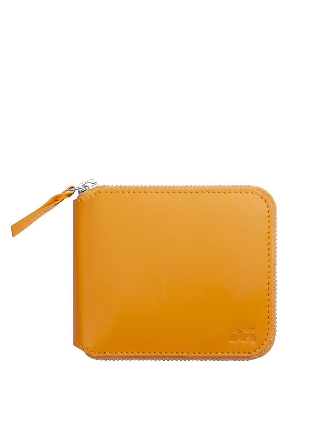 DailyObjects Women Yellow Vegan Leather Zip Around Wallet Price in India