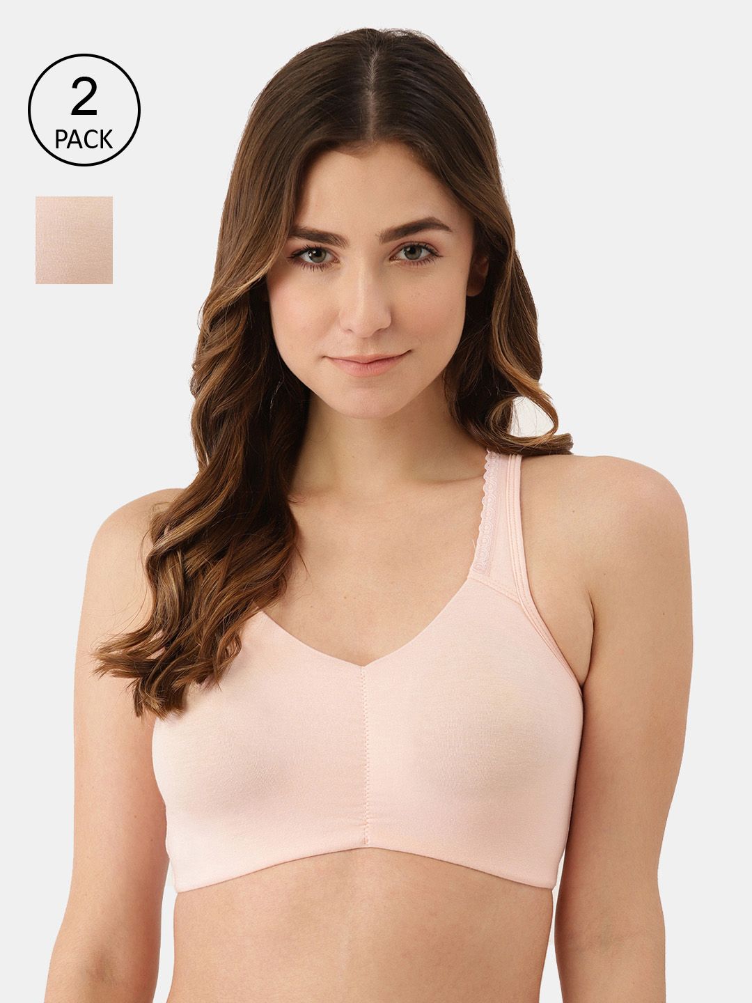 Inner Sense Pink Antimicrobial Bra Price in India