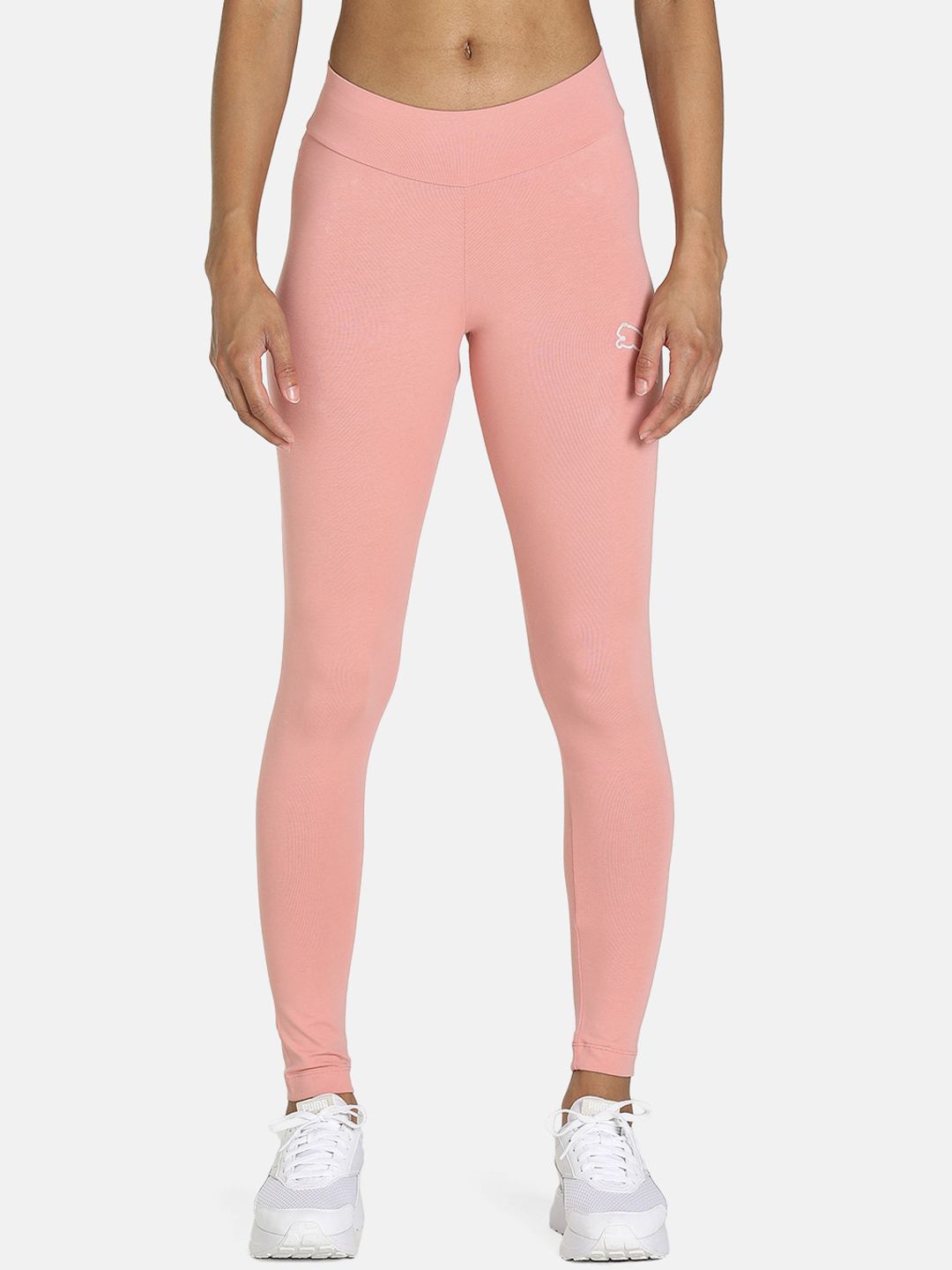 Puma Women Pink Graphic Tights Price in India