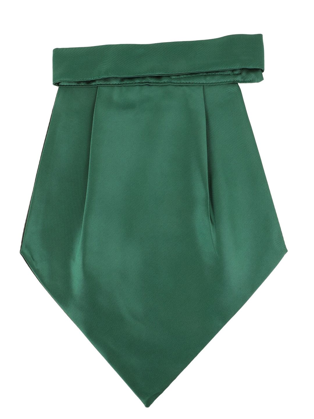 Alvaro Castagnino Men Green Solid Cravat Tie