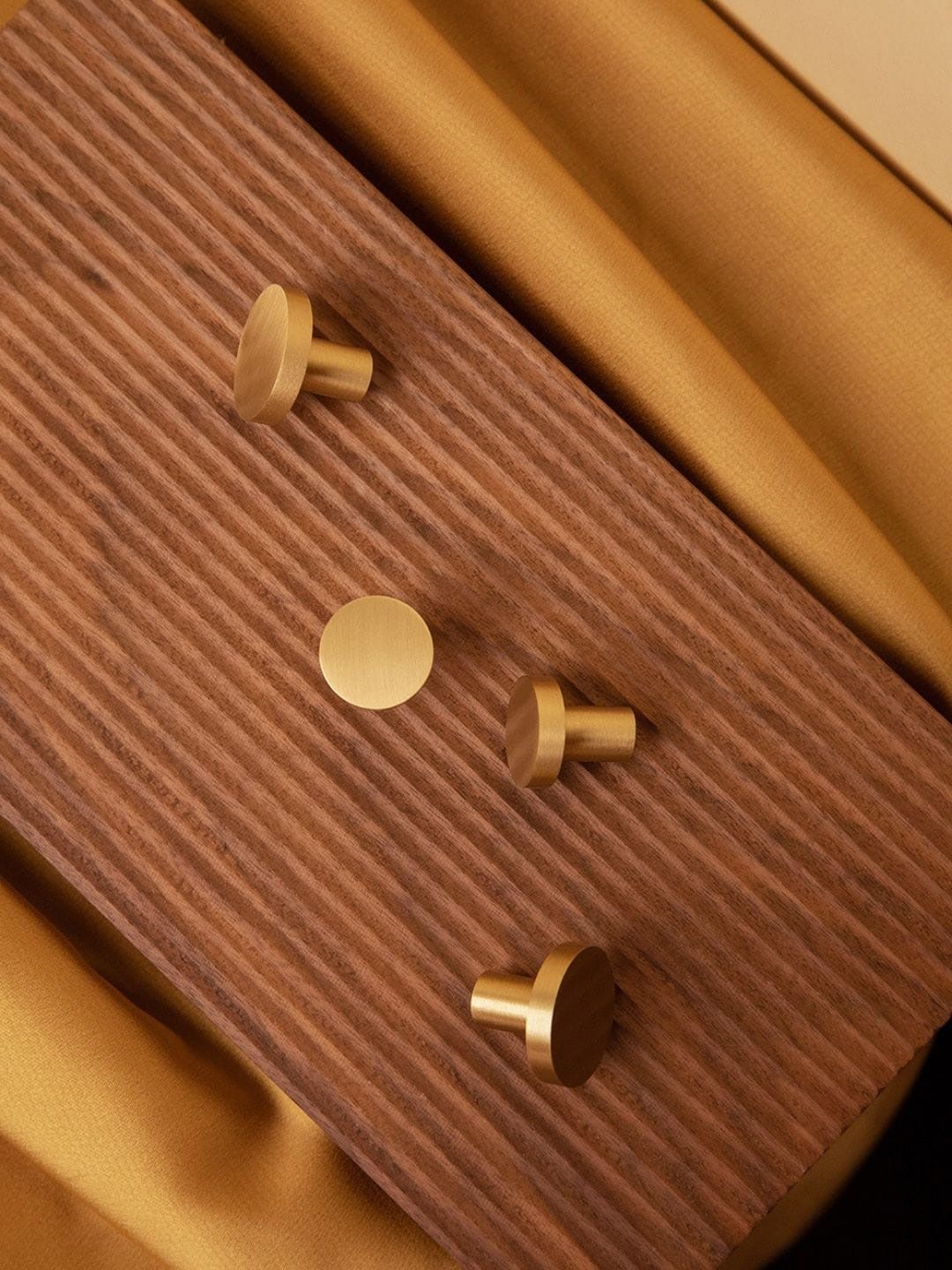 MANTARA Gold-Toned Modern Simple Pull Knob Price in India