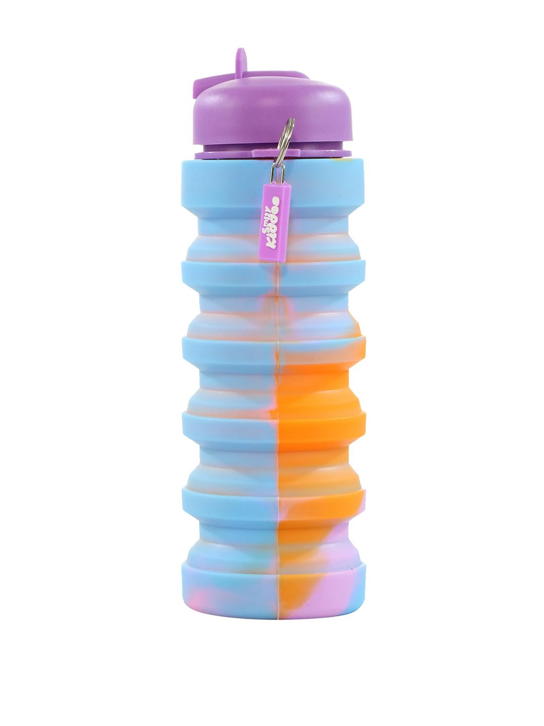 Smily Kiddos Blue Colourblocked Plastic Spill Proof Sipper - 500ml