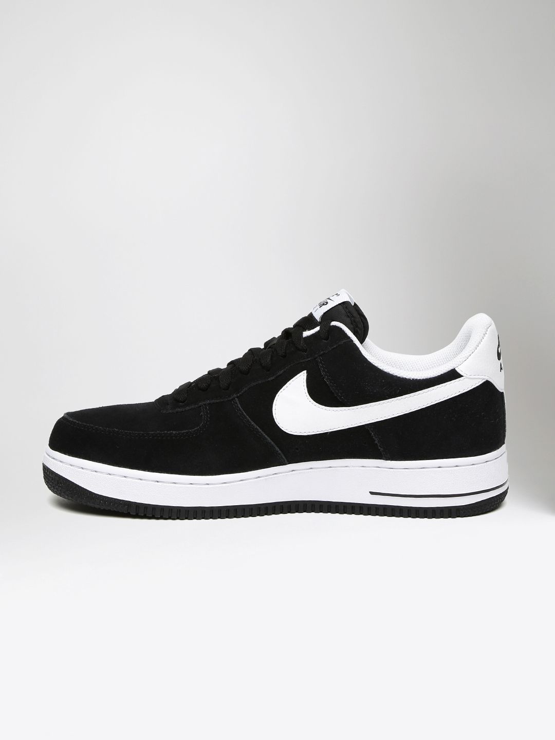 black and white suede air force 1