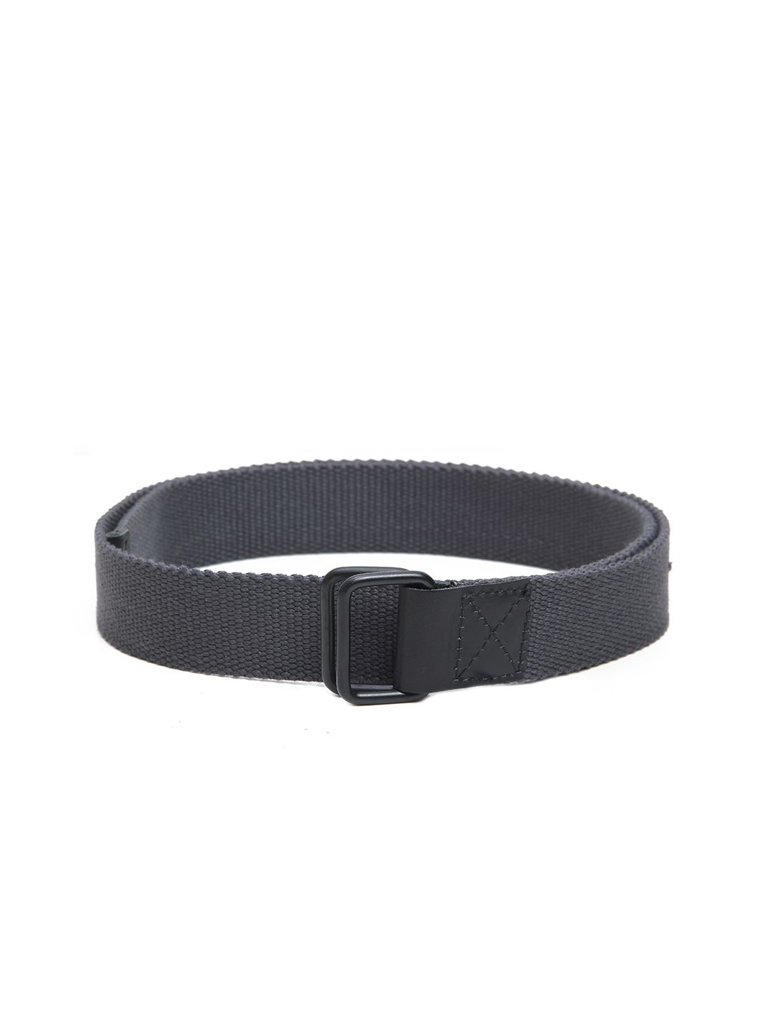 Calvadoss Women Grey Woven Design Canvas Belt Price in India