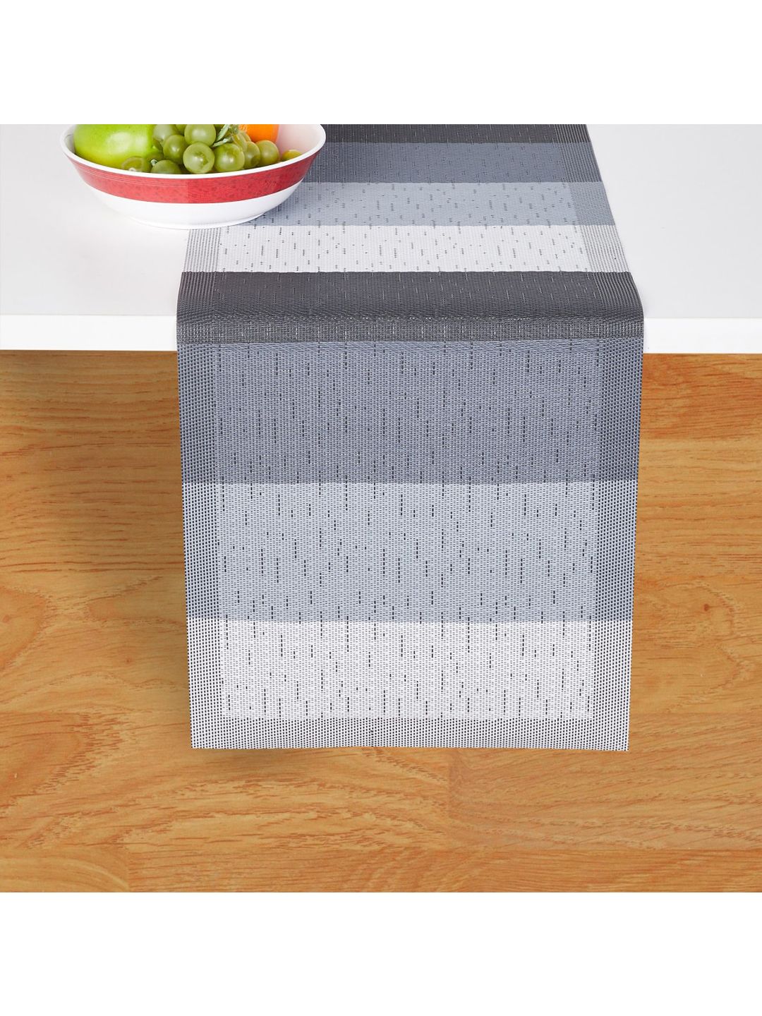 Home Centre Grey Textured Table Runner Price in India