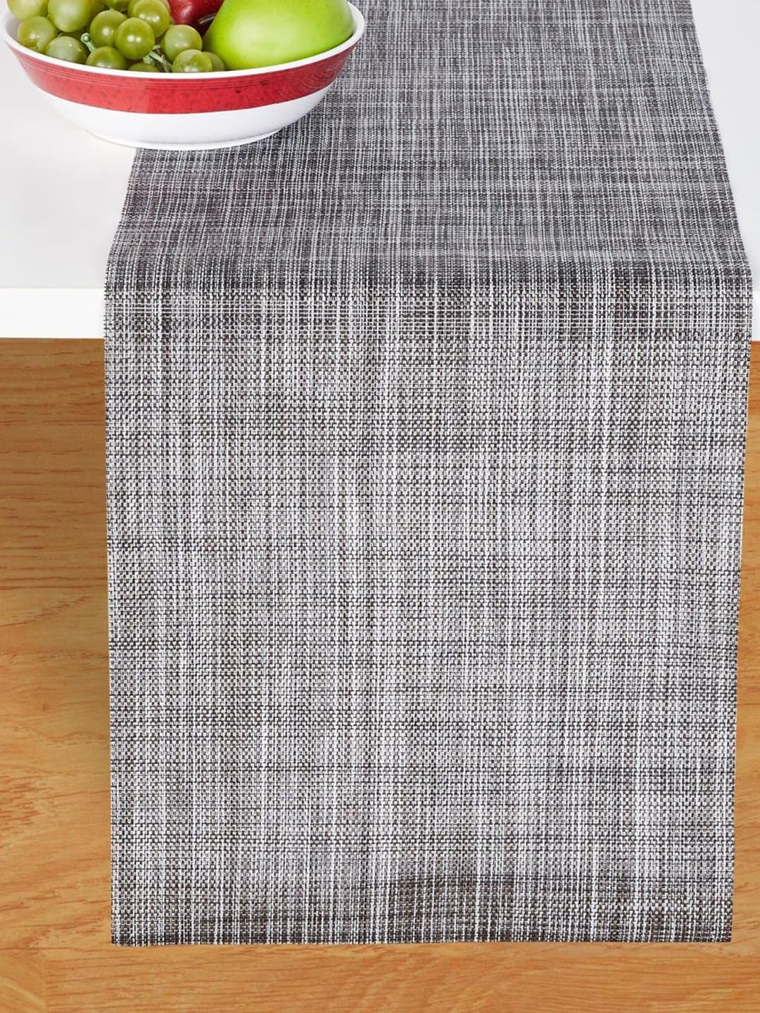 Home Centre Grey Textured Table Runner Price in India