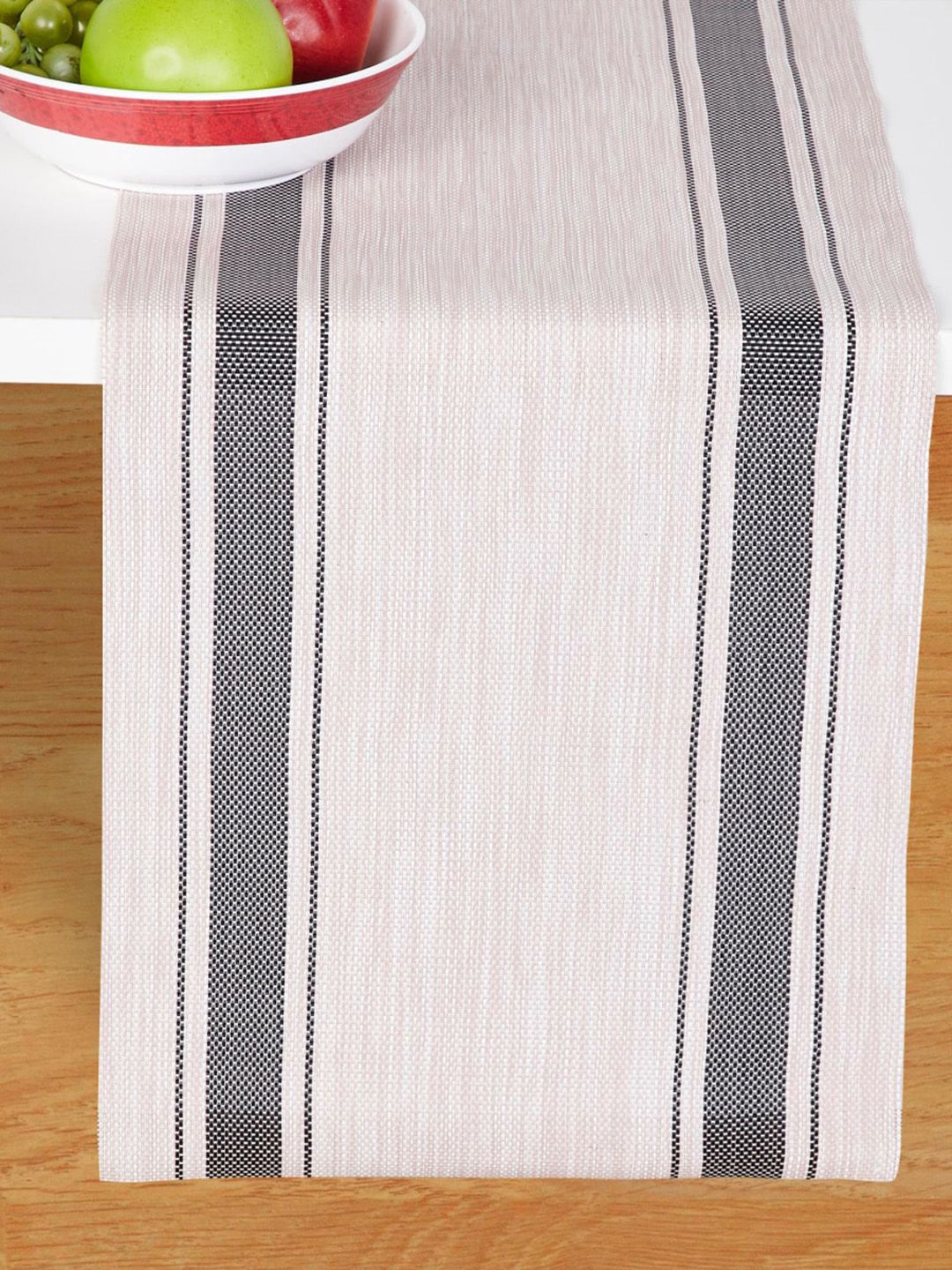 Home Centre Cream Textured PVC Table Runner Price in India