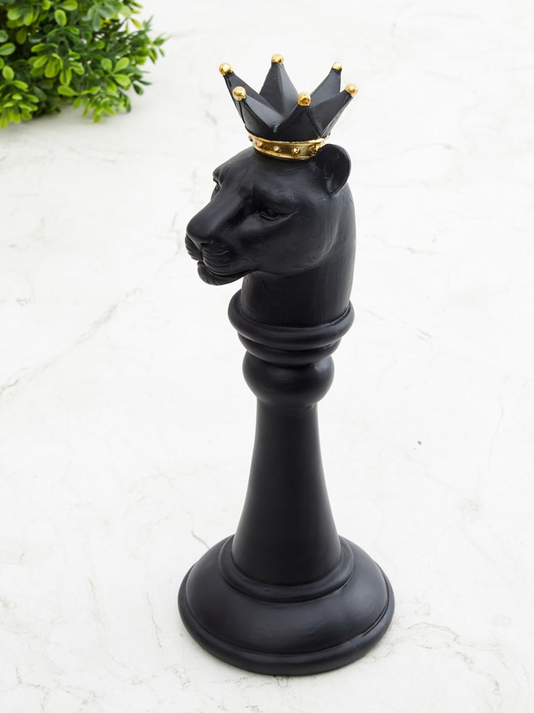 Home Centre Black Solid Ceramic Chess Queen Figurine Price in India