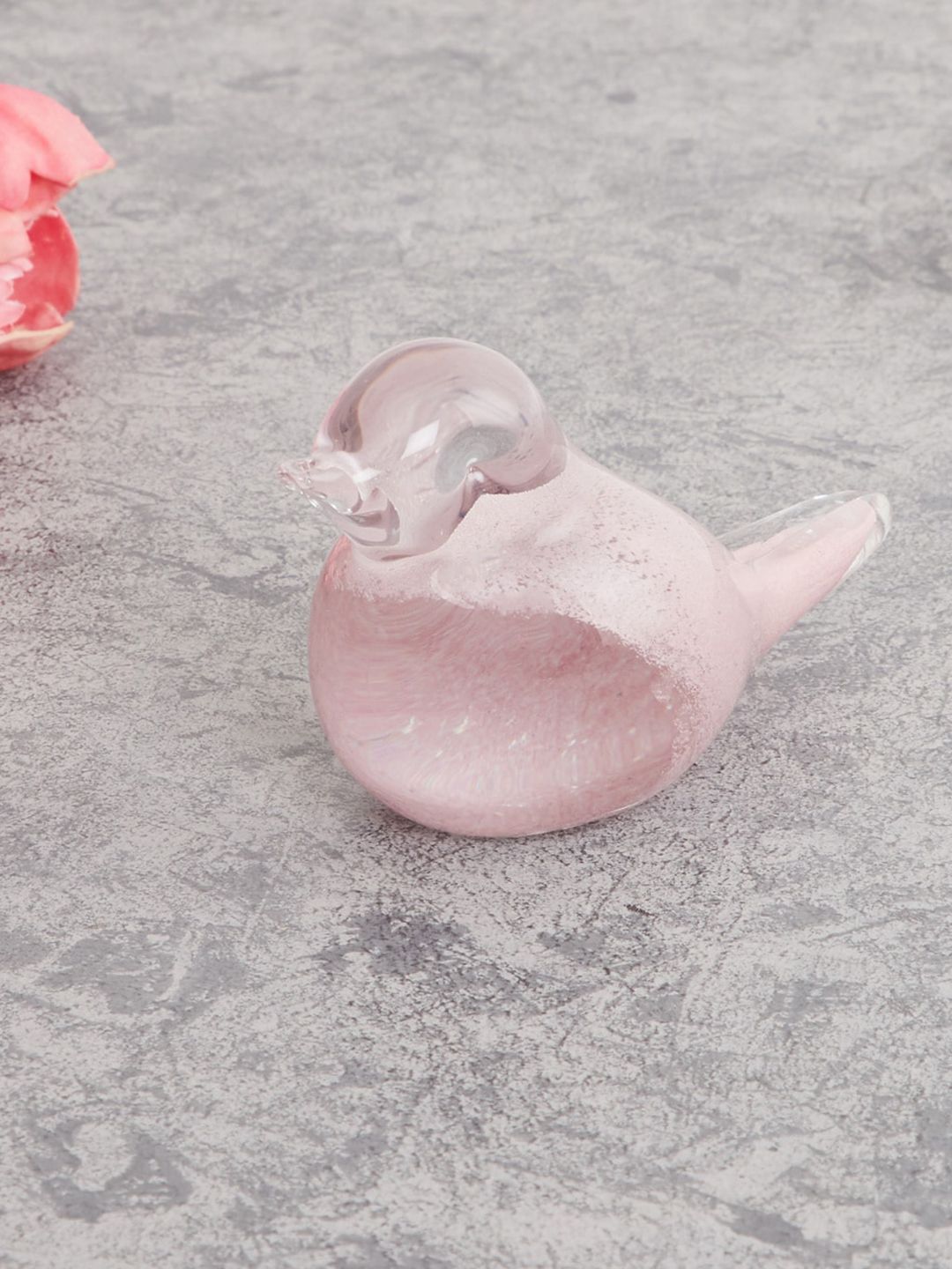 Home Centre Pink Glass Bird Figurine Price in India