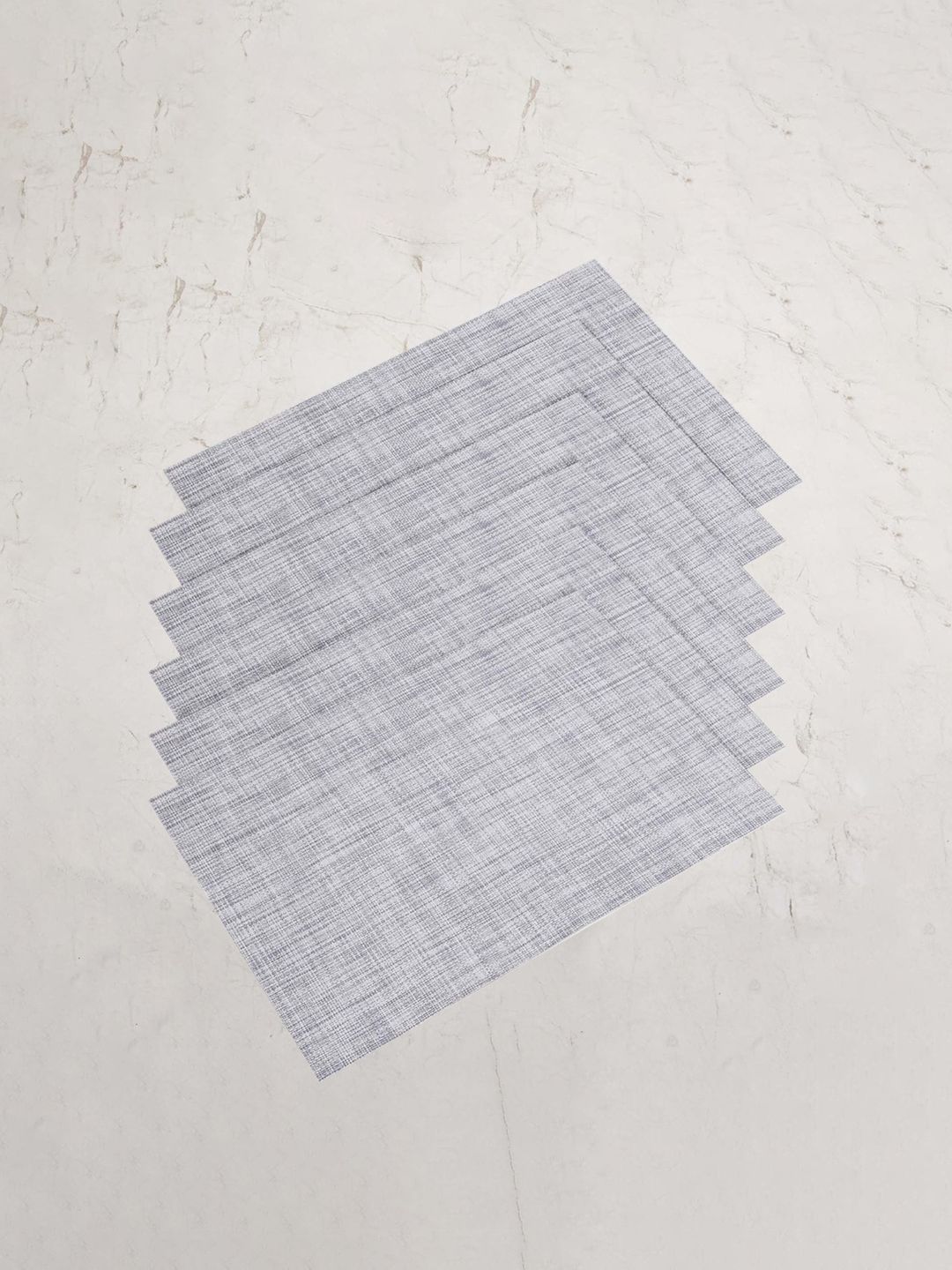Home Centre Set of 6 Grey Textured Table Placemats Price in India