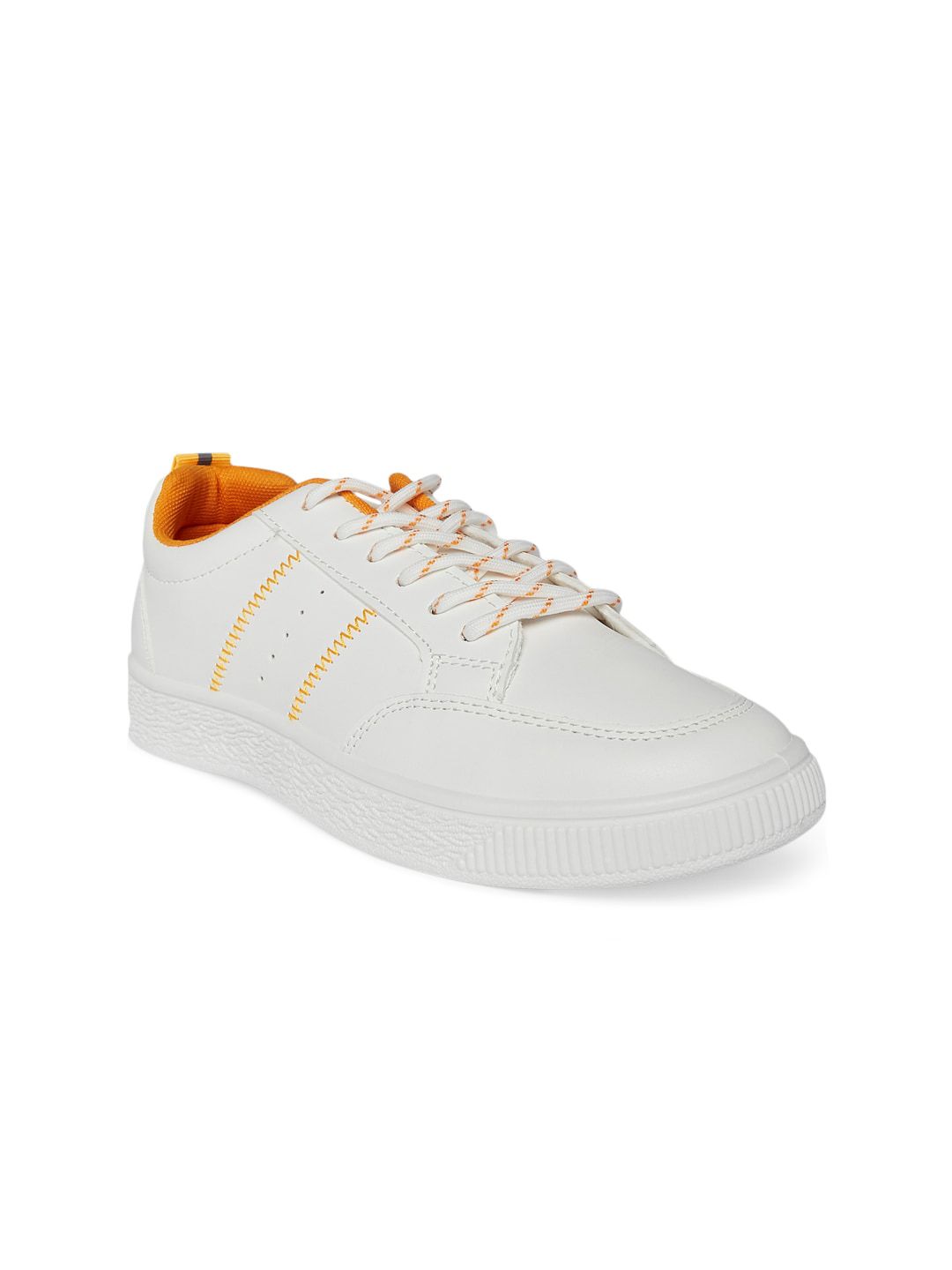 Forever Glam by Pantaloons Women White Solid Sneakers Price in India