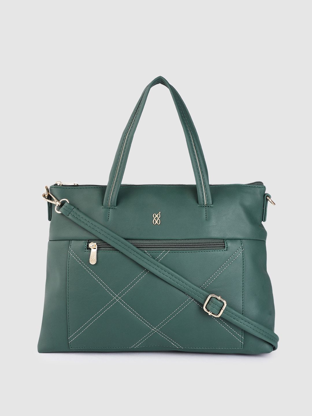 Baggit Women Green Handheld Bag Price in India