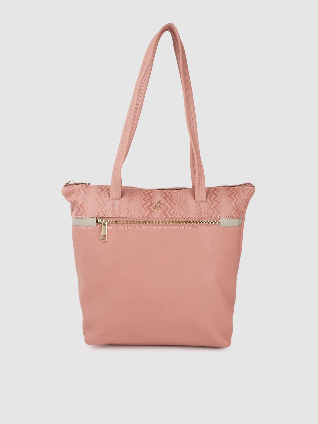 Baggit Pink Structured Shoulder Bag Price in India