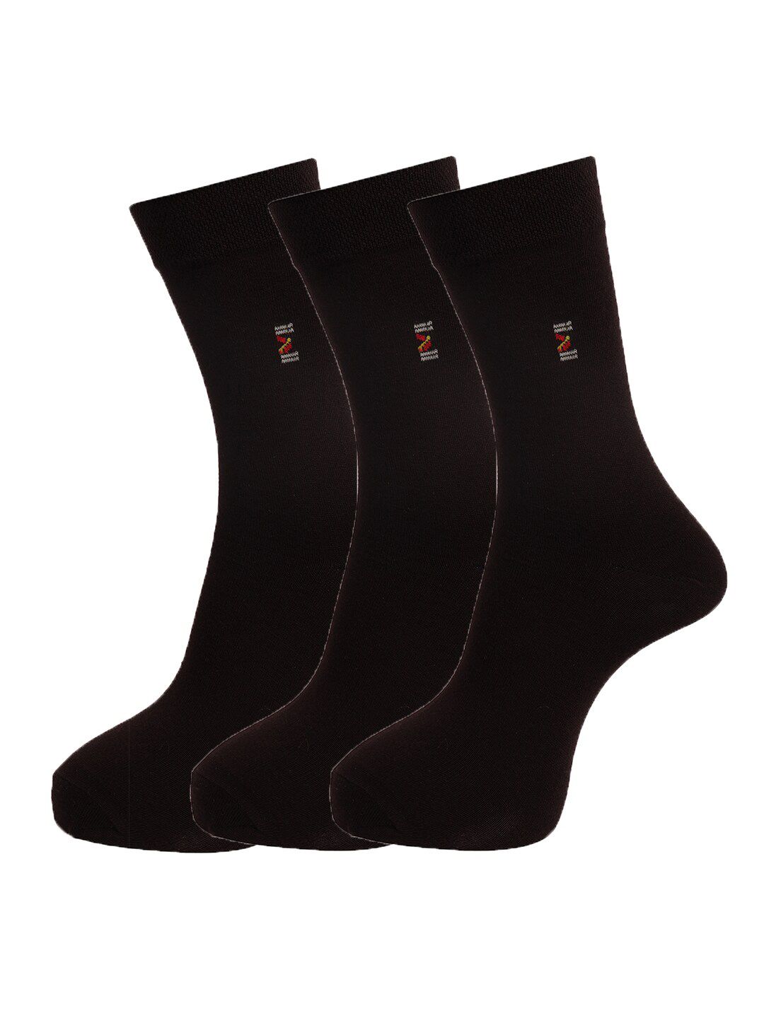 Dollar Socks Men Pack Of 3 Assorted Cotton Full Length Socks