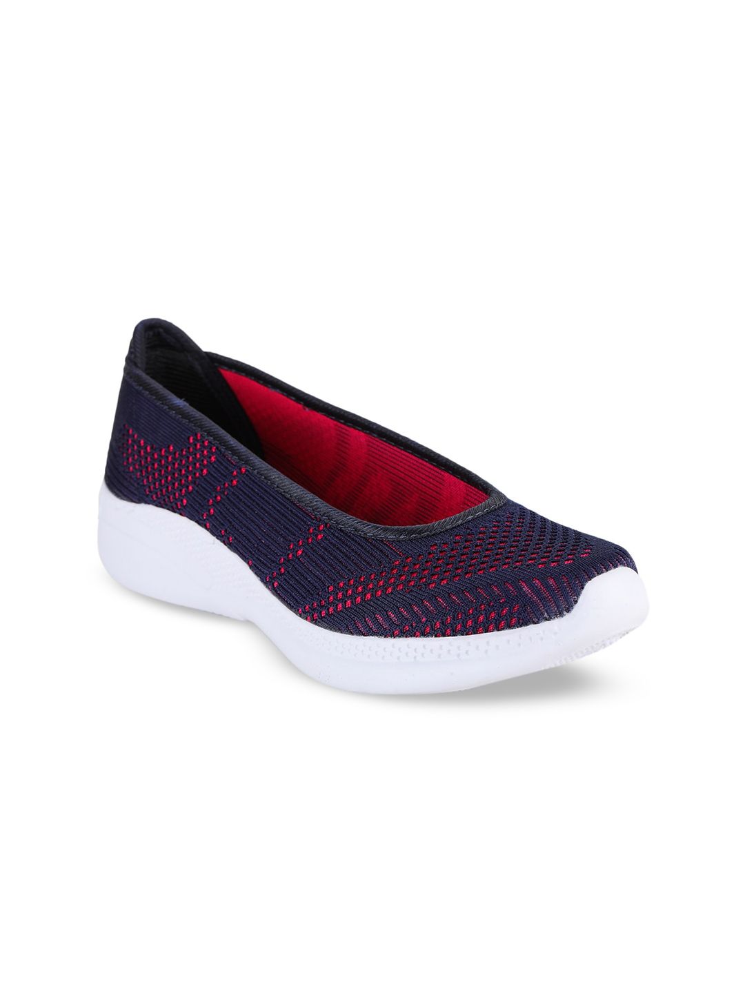 TRASE Women Navy Blue Printed Sneakers Price in India