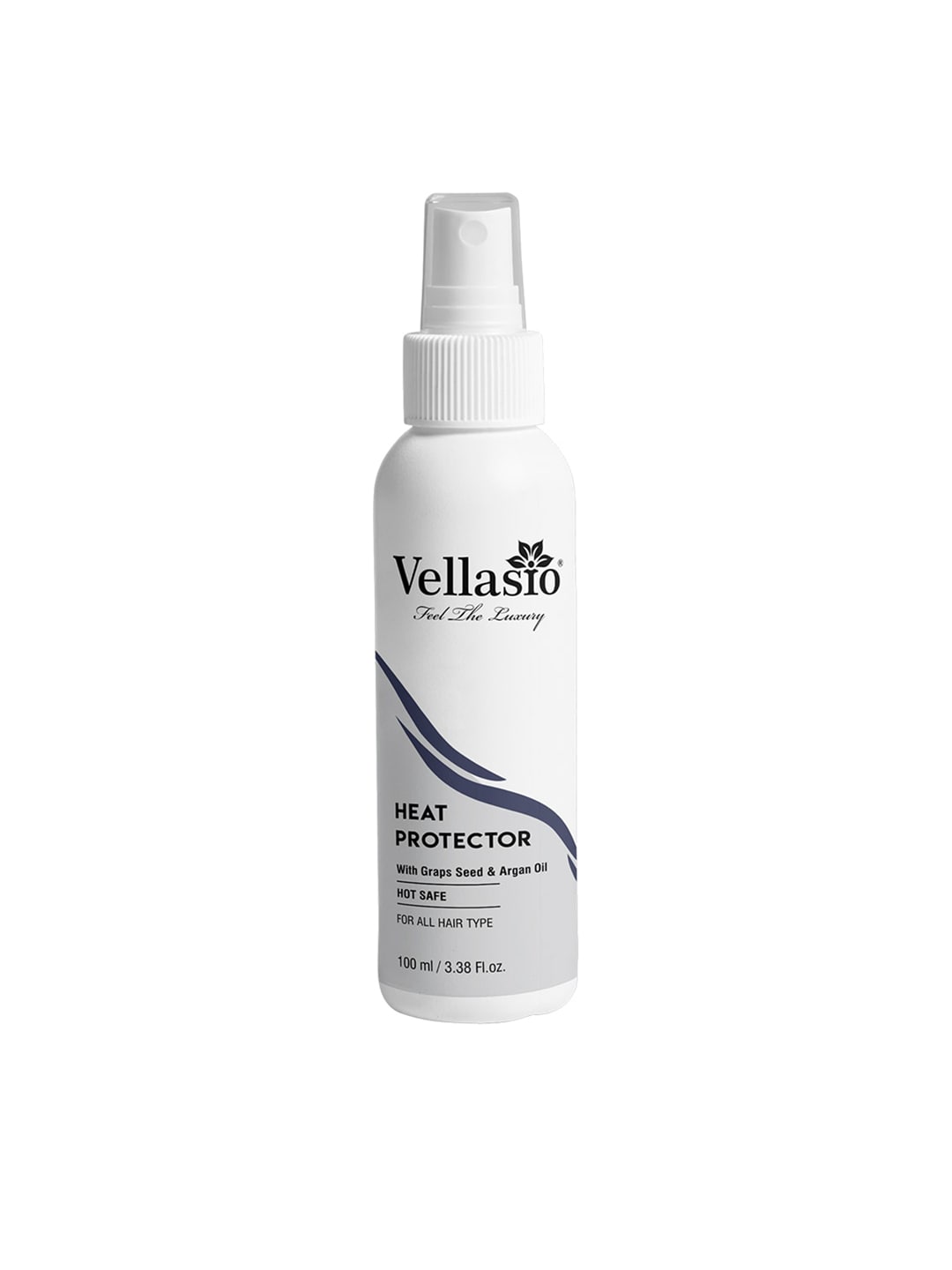 Vellasio Grape Seed & Argan Oil Heat Protector Hair Spray - 100 ml Price in India
