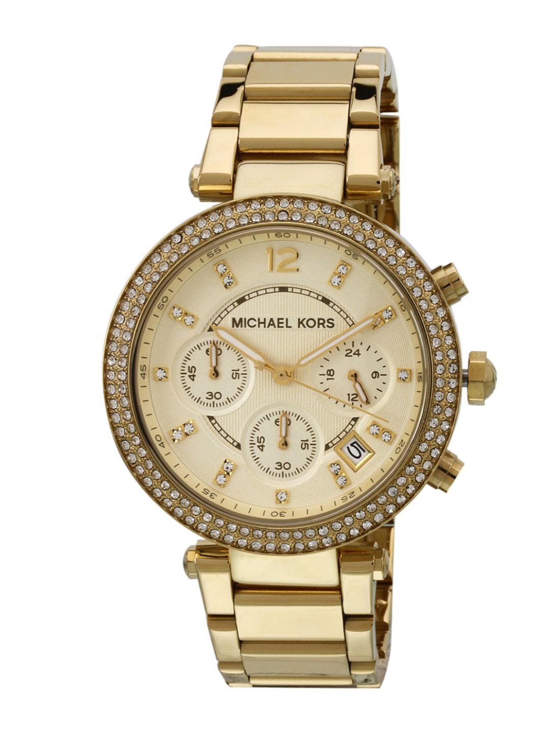 Michael Kors Women Gold-Toned Analogue Watch MK5354 Price in India