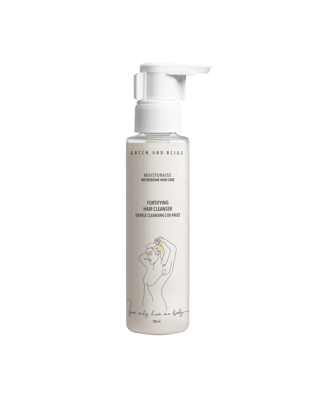 GREEN AND BEIGE Moisturaise Microbiome Hair Care Fortifying Hair Cleanser - 100 ml Price in India