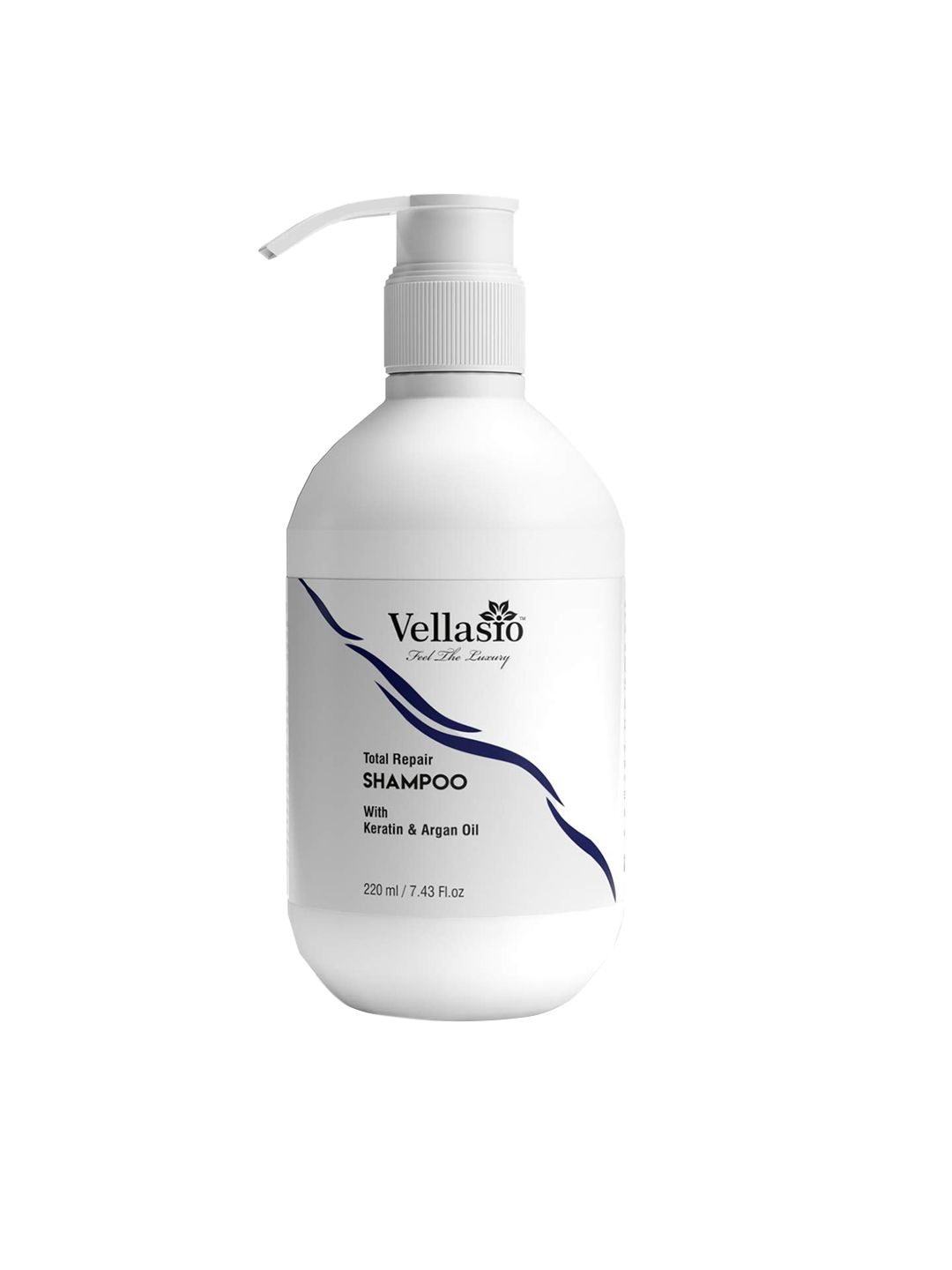 Vellasio Keratin & Argan Oil Total Hair Repair Shampoo - 220 ml Price in India