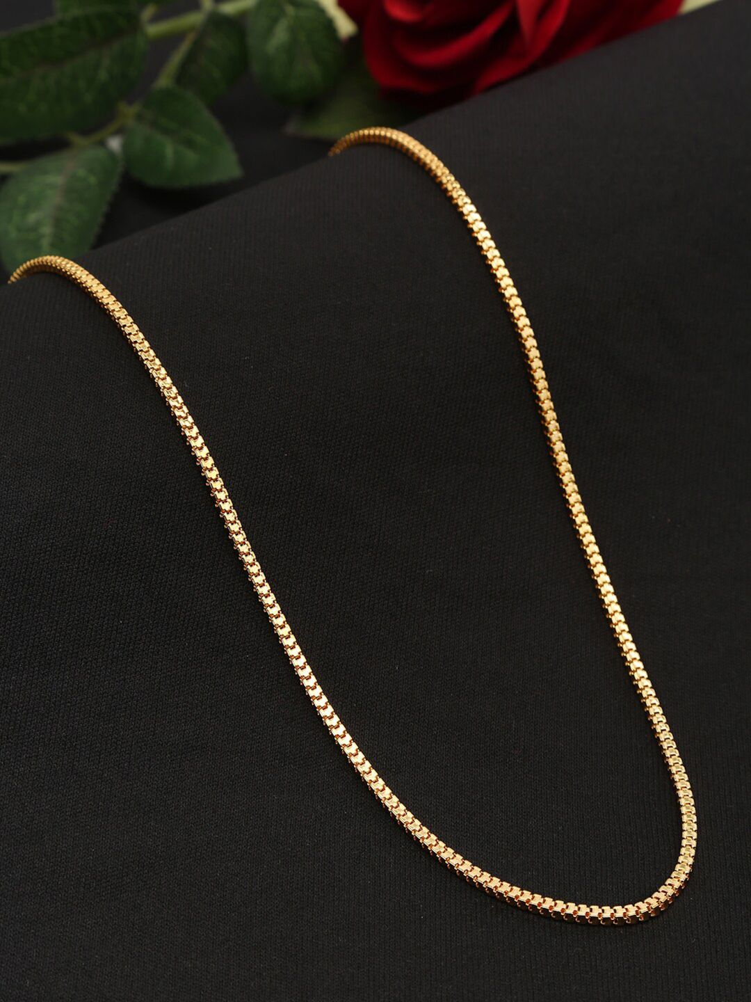 YouBella Gold-Toned Gold-Plated Necklace Price in India