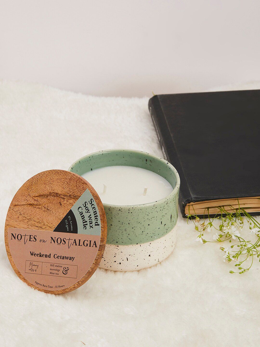 The Wishing Chair Green Notes On Nostalgia Scented Candles Price in India