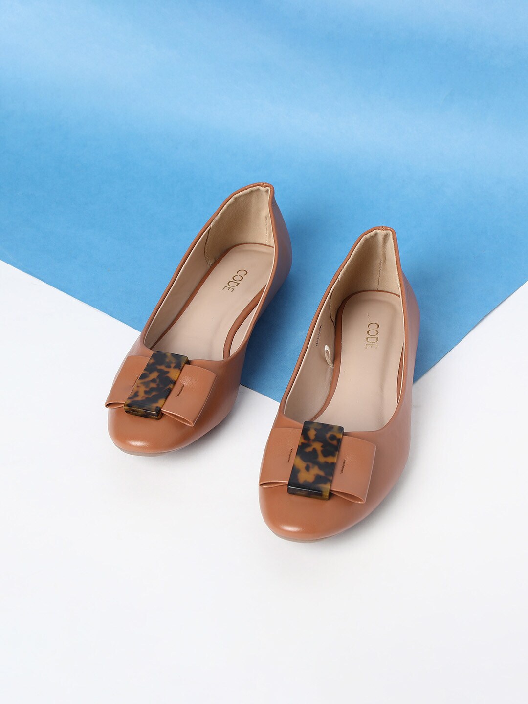 CODE by Lifestyle Women Tan Flatforms Price in India