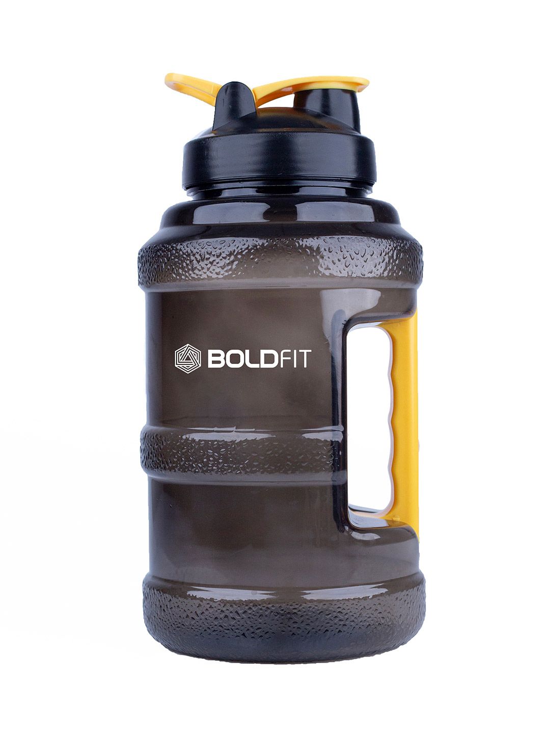 BOLDFIT Black Solid Gym Gallon Sipper Bottle Price in India