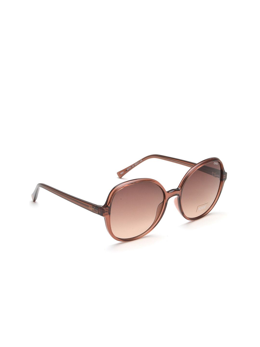 IDEE Women Grey Lens & Brown Square Sunglasses with UV Protected Lens IDS2701C2SG Price in India