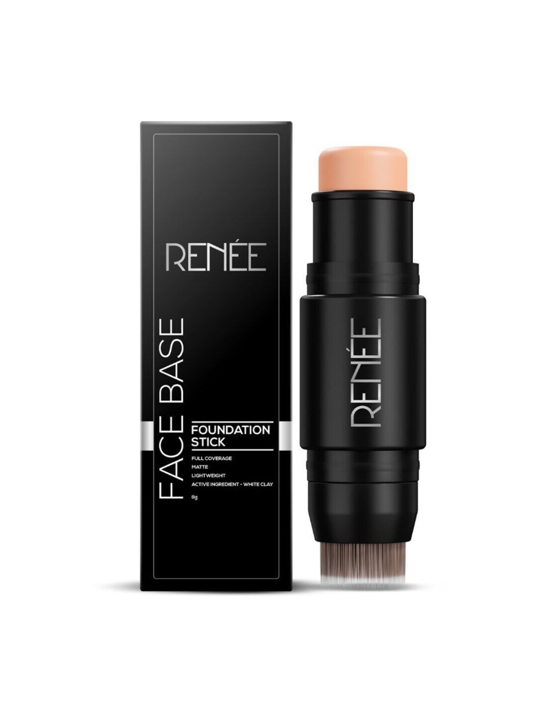 RENEE Face Base Foundation Stick with Applicator - Mocha 8g Price in India