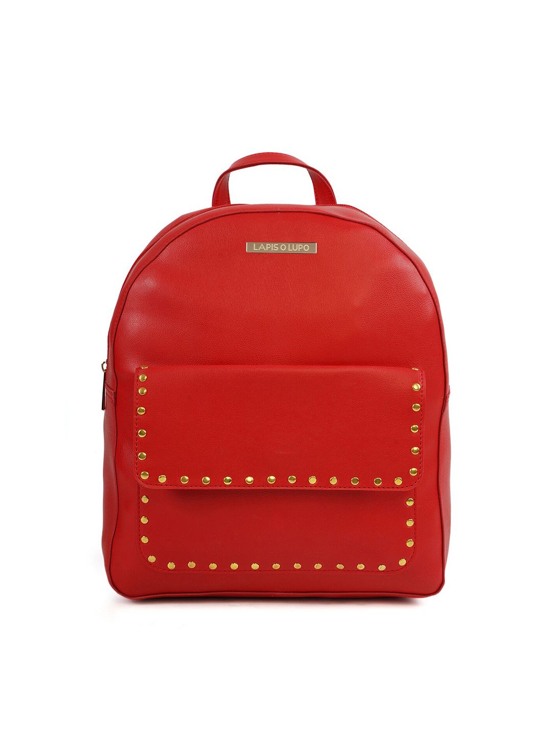 Lapis O Lupo Women Red Embellished Backpack Price in India