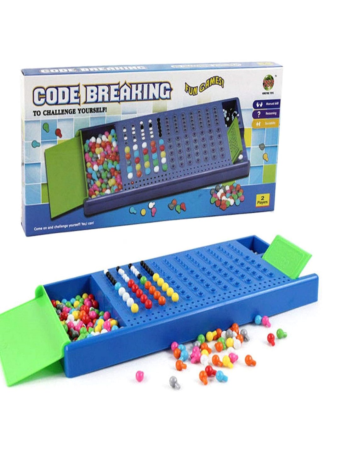 CHOCOZONE Blue Strategy Game of Code Breaking Toy