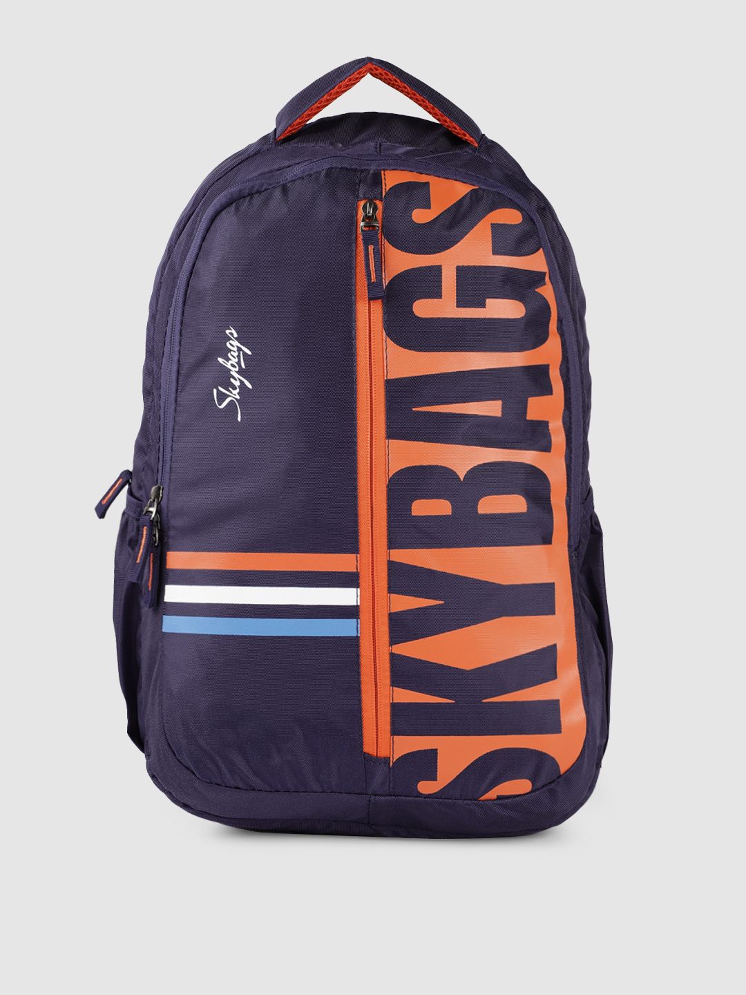 Skybags Unisex Navy Blue Printed Backpack Price in India