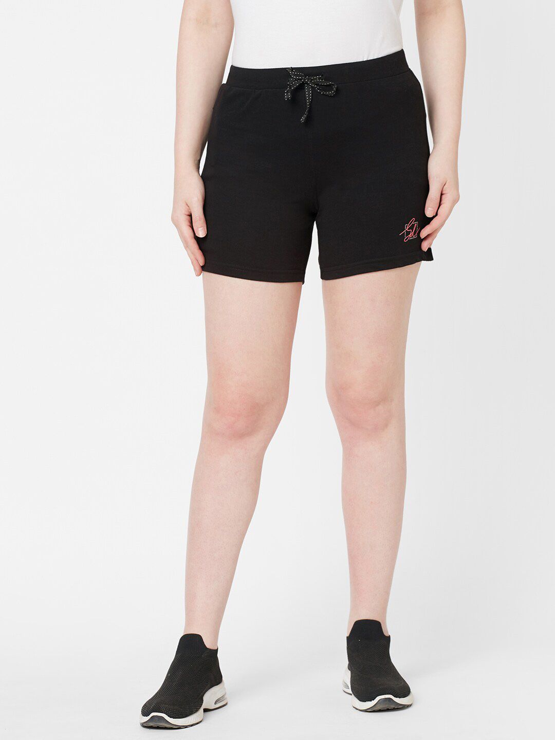 Sweet Dreams Women Black Lounge Shorts Price in India