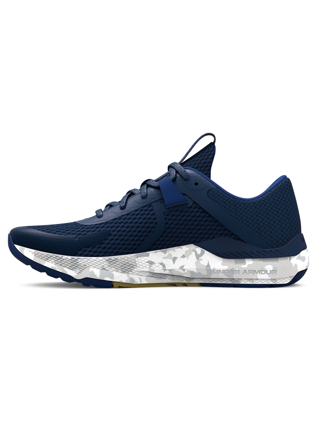 UNDER ARMOUR Unisex Navy Blue Project Rock BSR 2 Marble Training Shoes Price in India