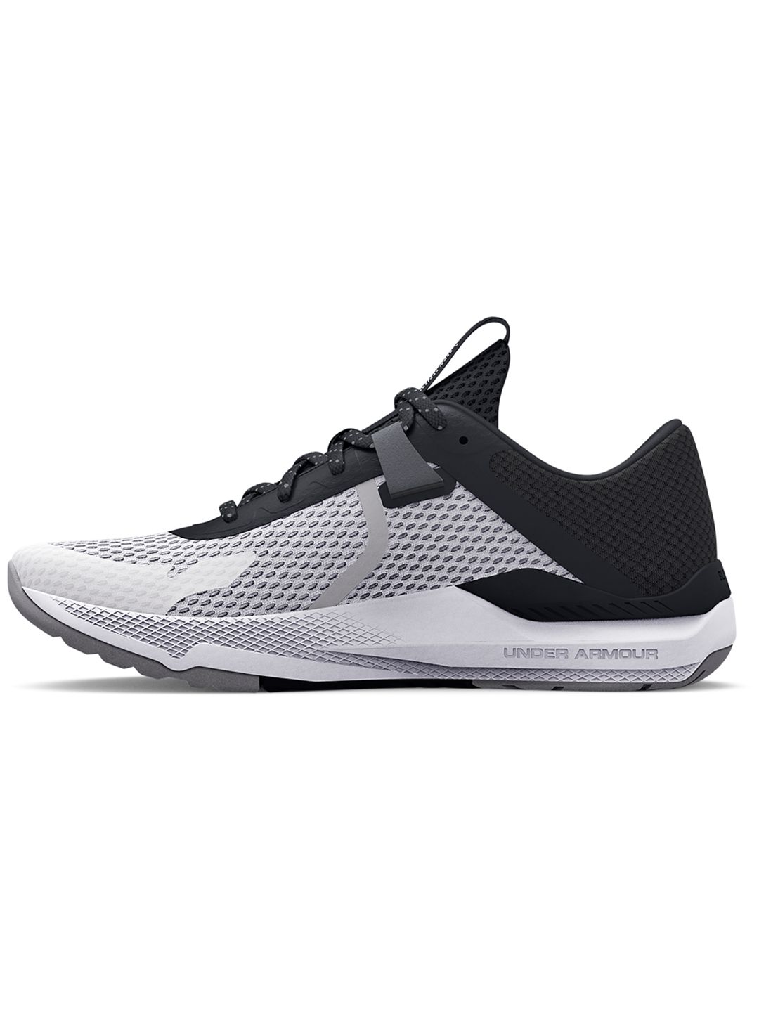 UNDER ARMOUR Unisex White & Black Project Rock Training Shoes Price in India