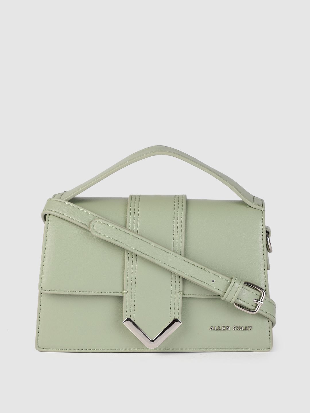 Allen solly green online handbag